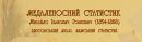 <p>
Оформление выставки "Гошкевичи и Херсон. Документальное наследие семьи Гошкевичей." Раздел, посвященный М.И.Гошкевичу (1854-1888), земскому врачу, статистику.</p>