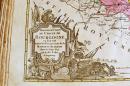 <p>
	Георг Фрідріх Лоттер. Картуш. Фрагмент нової карти Бургундії "Nouvelle Carte du Cercle de bourgogne ou l'on voit..." (Аугсбург, 1770)</p>